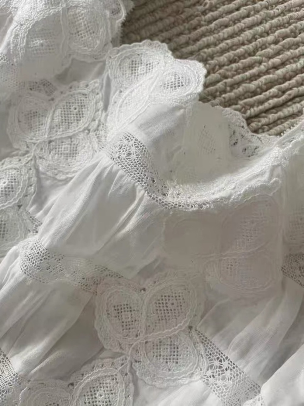 Doen White Lace Maxi Dress - Picture 13 of 16